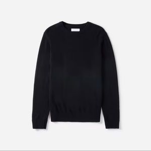 Everlane cashmere crew mens sweater - dark navy